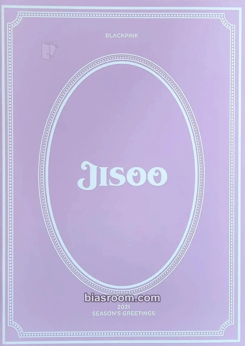 Jisoo 2021 SEASON'S GREETINGS - DVD & KIT VIDEO Photocard - BLACKPINK - BLACKPINK K-pop photocard