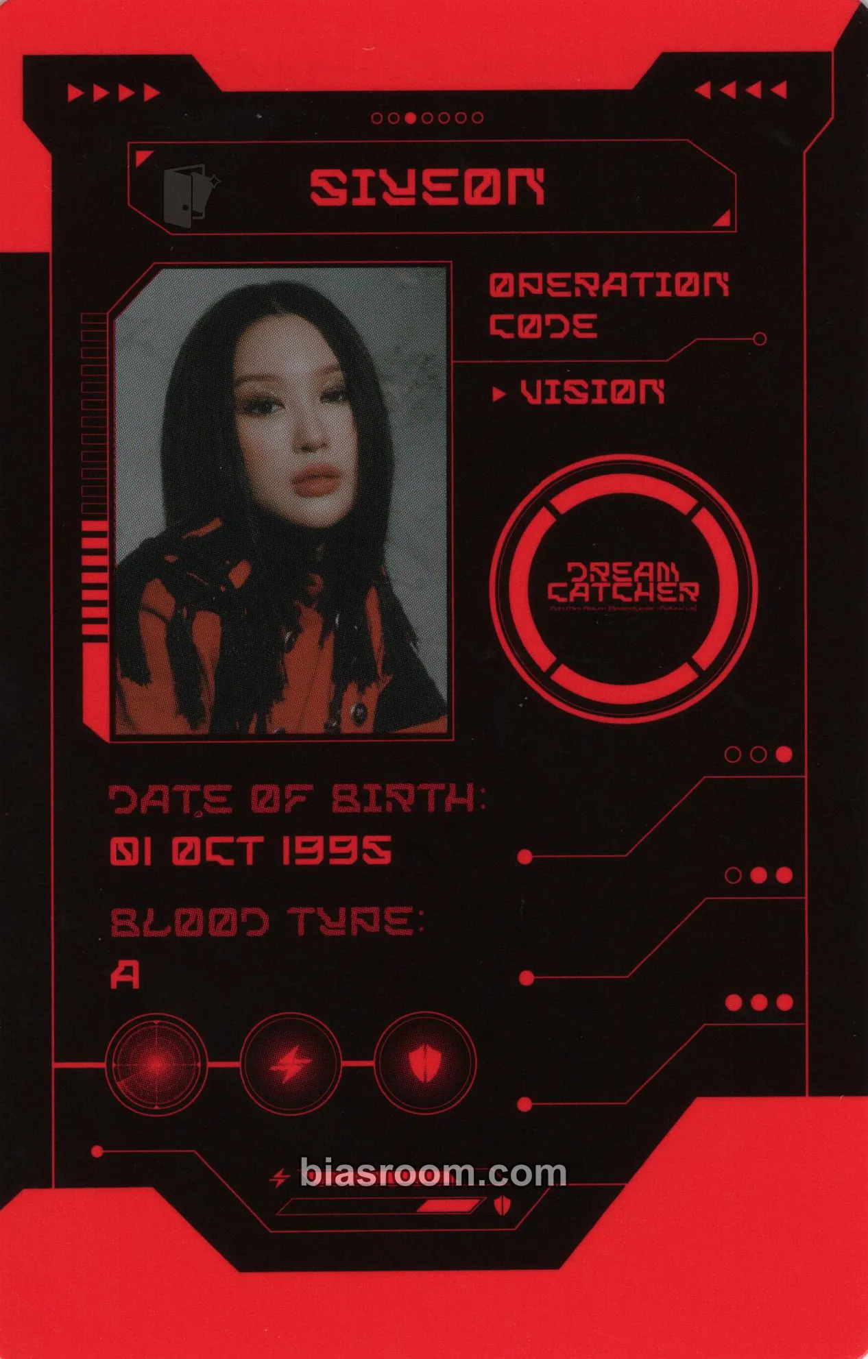Siyeon Apocalypse : Follow Us Photocard - Dreamcatcher - Dreamcatcher K-pop photocard