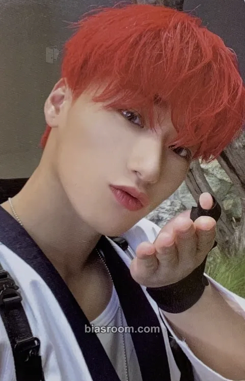 San THE WORLD EP.FIN : WILL Photocard - ATEEZ - ATEEZ K-pop photocard