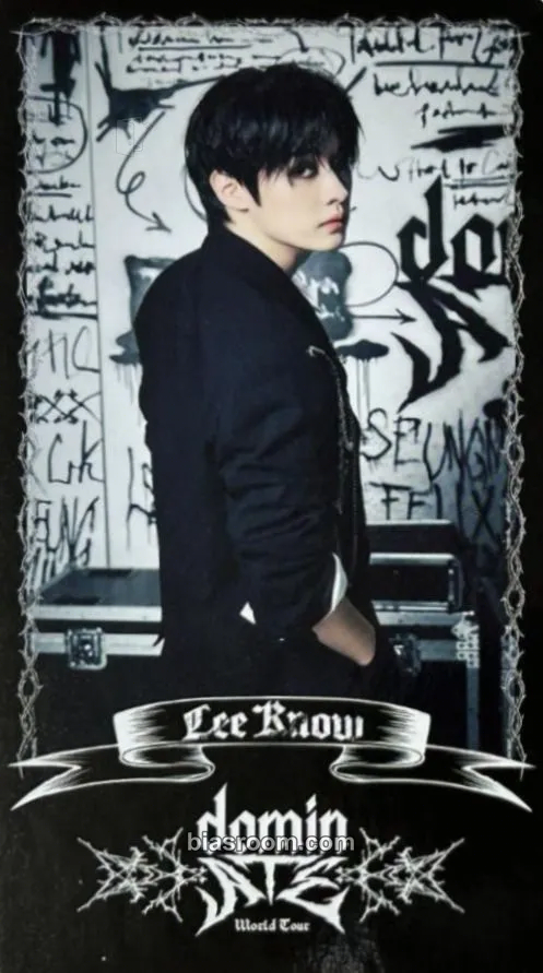 Lee Know DominATE World Tour Photocard - Stray Kids - Stray Kids K-pop photocard