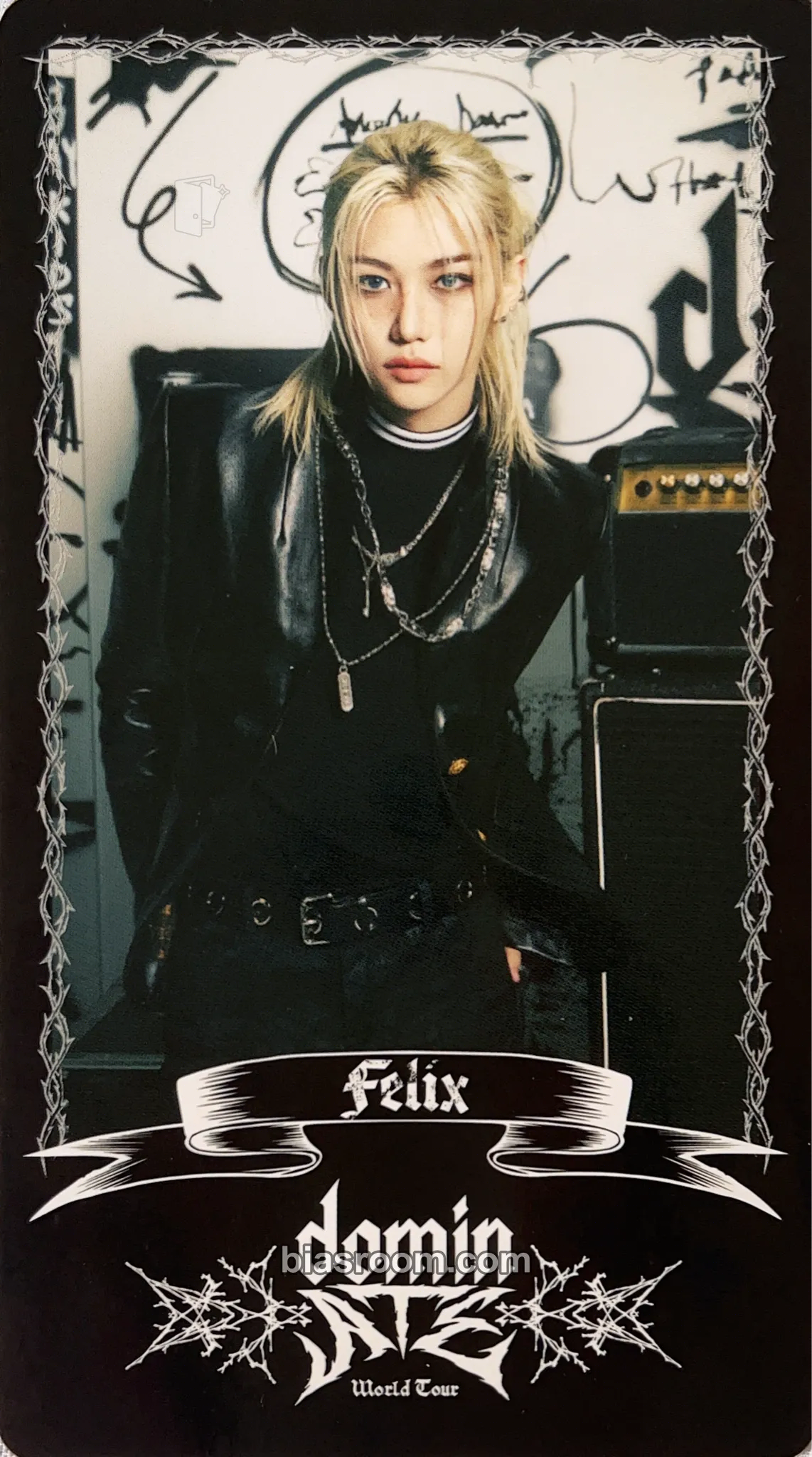 Felix DominATE World Tour Photocard - Stray Kids - Stray Kids K-pop photocard