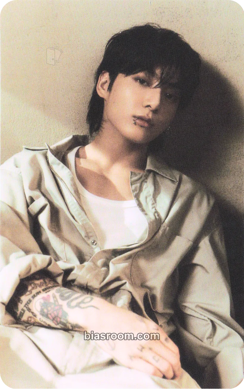 Jungkook Golden Photocard - BTS - BTS K-pop photocard