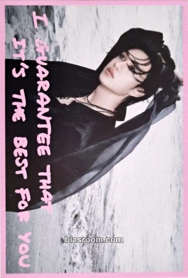 Bang Chan Do It Photocard - Stray Kids - Stray Kids K-pop photocard