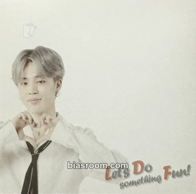 BTS - Jimin - Lotte Duty Free Other purchase benefit event memo pad brand collaboration lotte duty free