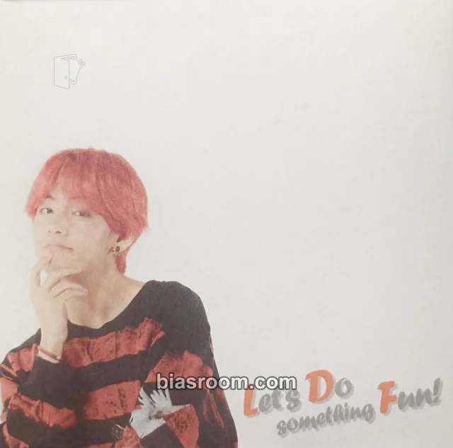 BTS - V - Lotte Duty Free Other event purchase benefit memo pad brand collaboration lotte duty free