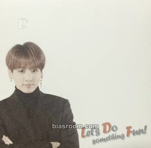 BTS - Jungkook - Lotte Duty Free Other purchase benefit memo pad event brand collaboration lotte duty free