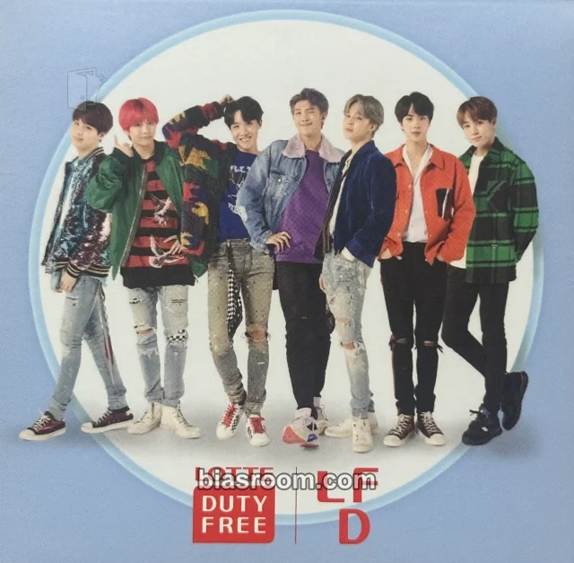 BTS - Other purchase benefit event memo pad brand collaboration lotte duty free