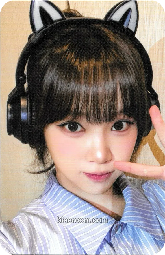 Kim Chaewon SPAGHETTI Photocard - LE SSERAFIM - LE SSERAFIM K-pop photocard