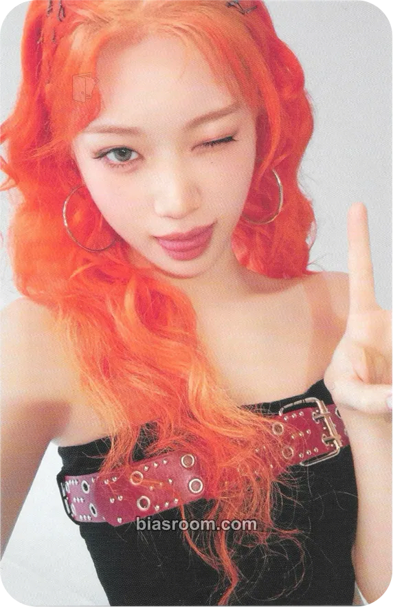 Kim Chaewon SPAGHETTI Photocard - LE SSERAFIM - LE SSERAFIM K-pop photocard