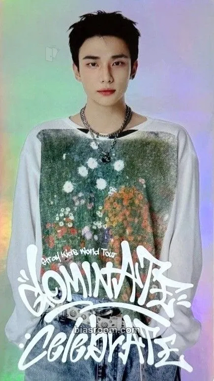 Hyunjin dominATE: celebrATE Pop-Up Store Photocard - Stray Kids - Stray Kids K-pop photocard