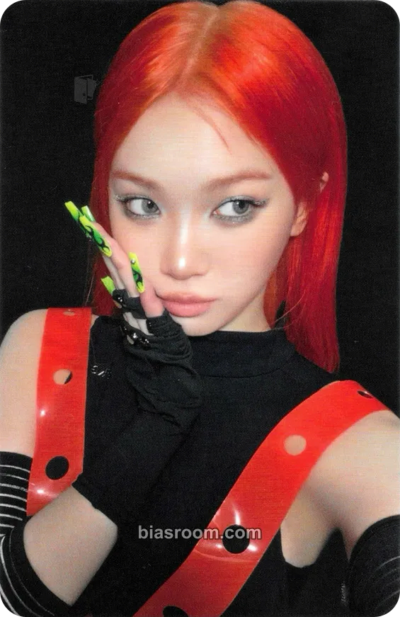 Kim Chaewon SPAGHETTI Photocard - LE SSERAFIM - LE SSERAFIM K-pop photocard