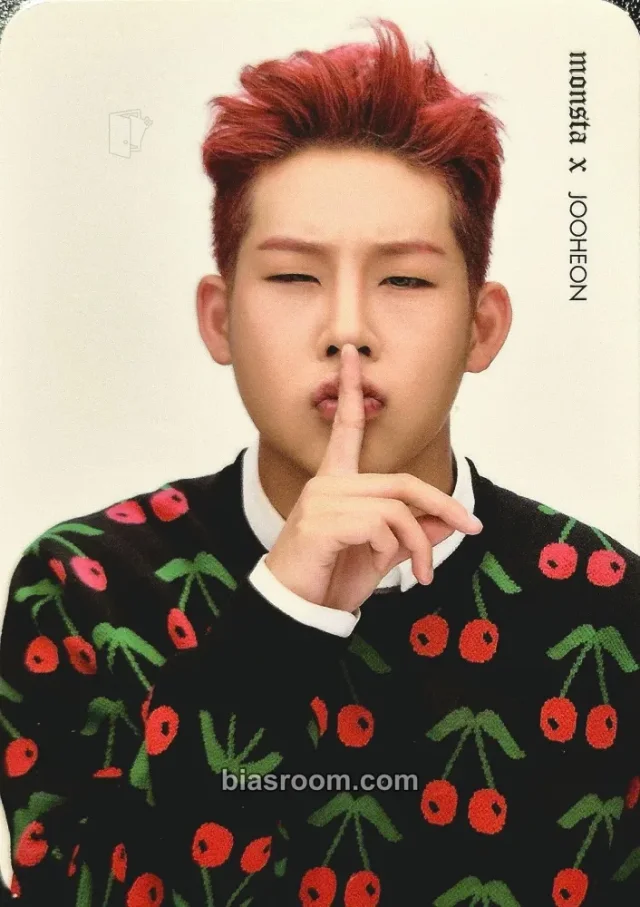 MONSTA X - Joohoney - Rush Album album photocard secret version