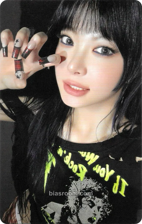 Hong Eunchae SPAGHETTI Photocard - LE SSERAFIM - LE SSERAFIM K-pop photocard