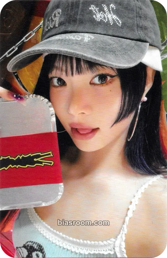 Hong Eunchae SPAGHETTI Photocard - LE SSERAFIM - LE SSERAFIM K-pop photocard