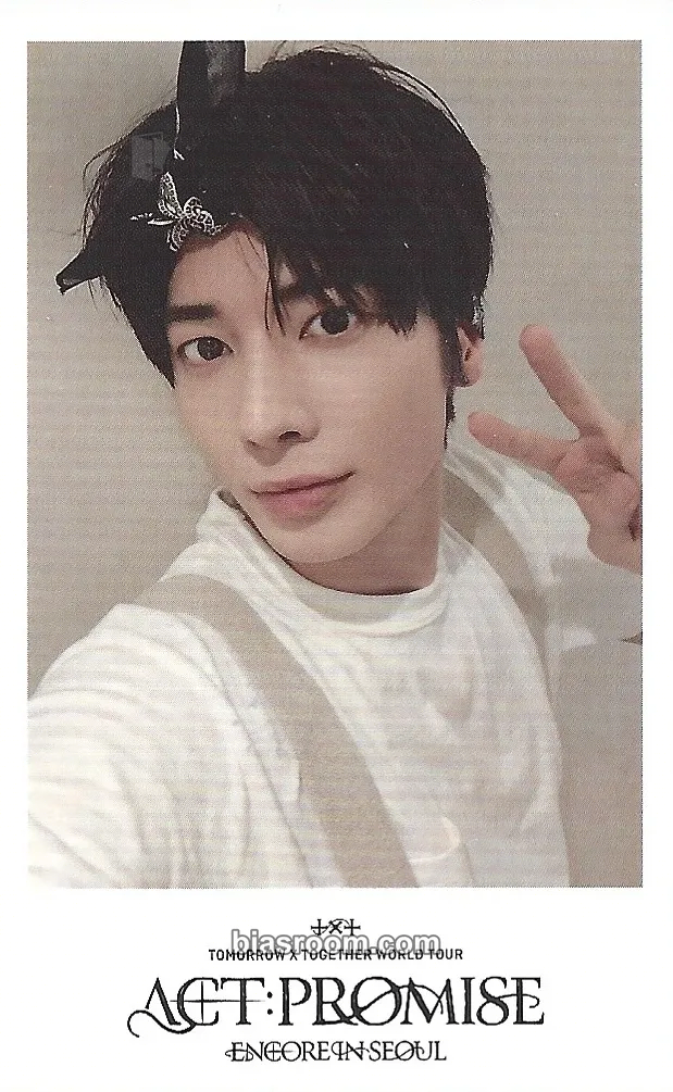 Taehyun Act: Promise Encore In Seoul (Digital Code) Photocard - TOMORROW X TOGETHER - TOMORROW X TOGETHER K-pop photocard
