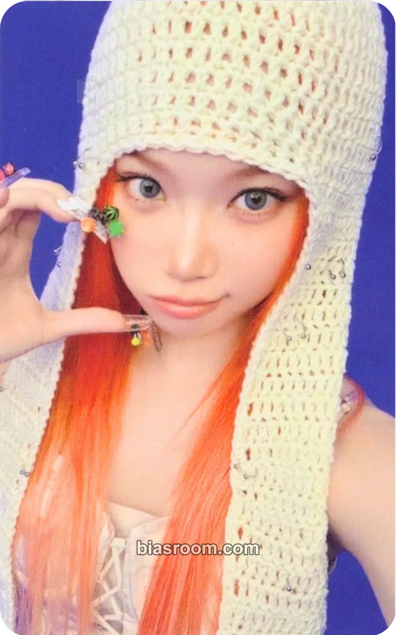 Kim Chaewon SPAGHETTI Photocard - LE SSERAFIM - LE SSERAFIM K-pop photocard