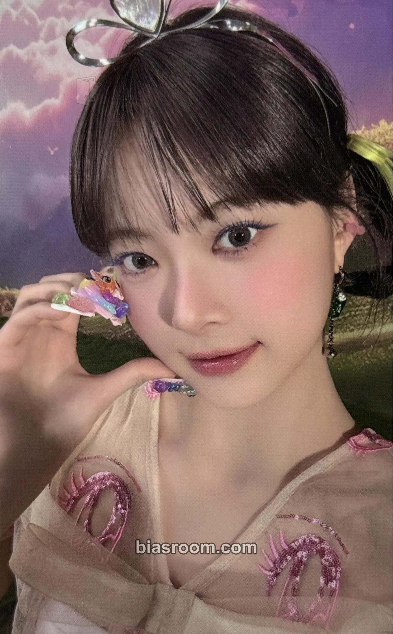 Hong Eunchae CRAZY Photocard - LE SSERAFIM - LE SSERAFIM K-pop photocard