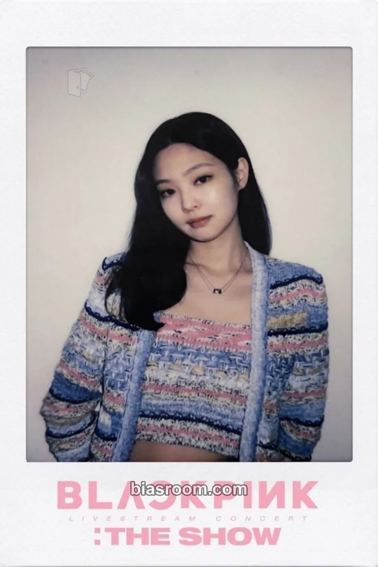 Jennie Blackpink 'THE SHOW' Plus Membership Youtube Event Photocard - BLACKPINK - BLACKPINK K-pop photocard