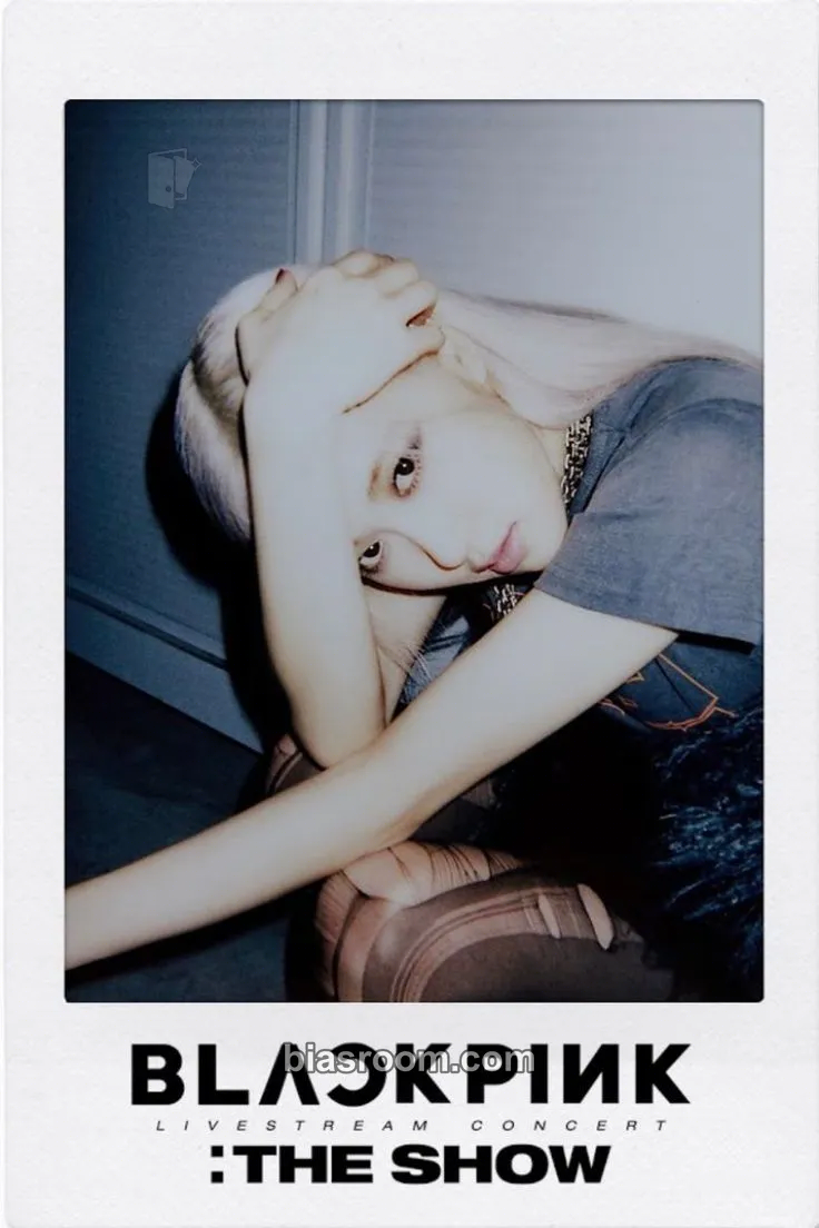 Rosé Blackpink 'THE SHOW' Plus Membership Youtube Event Photocard - BLACKPINK - BLACKPINK K-pop photocard