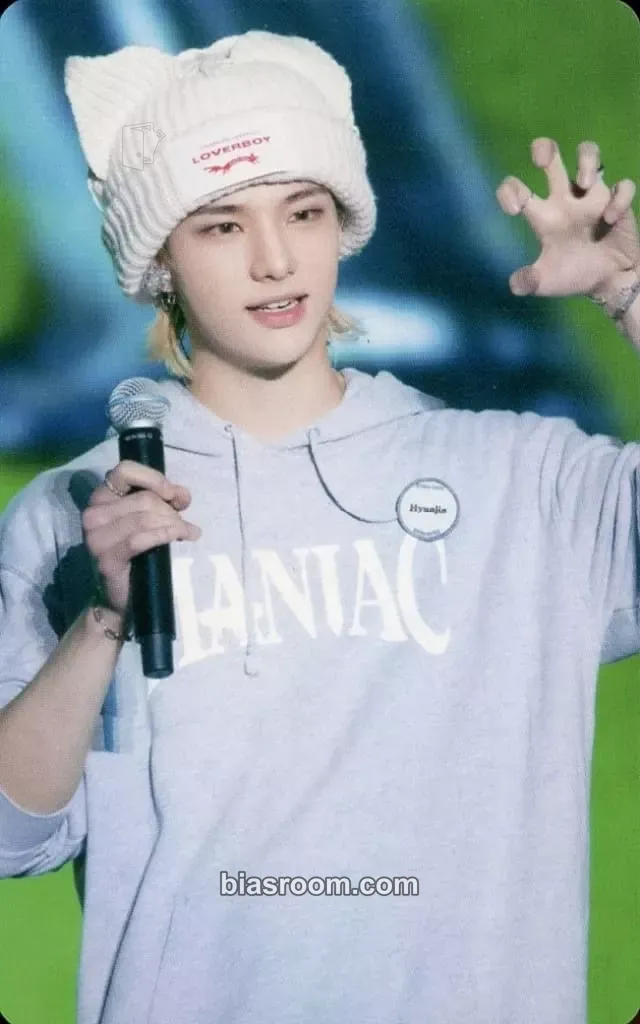 Hyunjin 2nd World Tour MANIAC ENCORE in JAPAN Blu-ray Photocard - Stray Kids - Stray Kids K-pop photocard