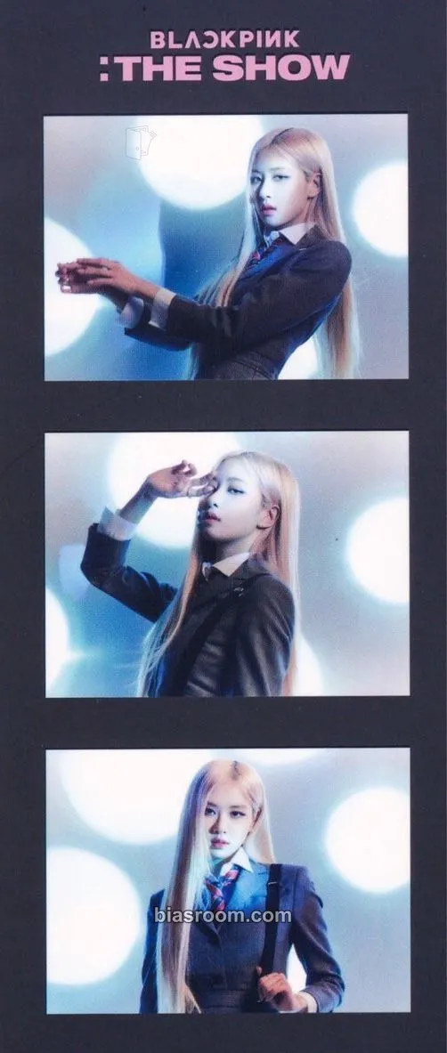 Rosé THE SHOW Event #2 MD Photocard - BLACKPINK - BLACKPINK K-pop photocard