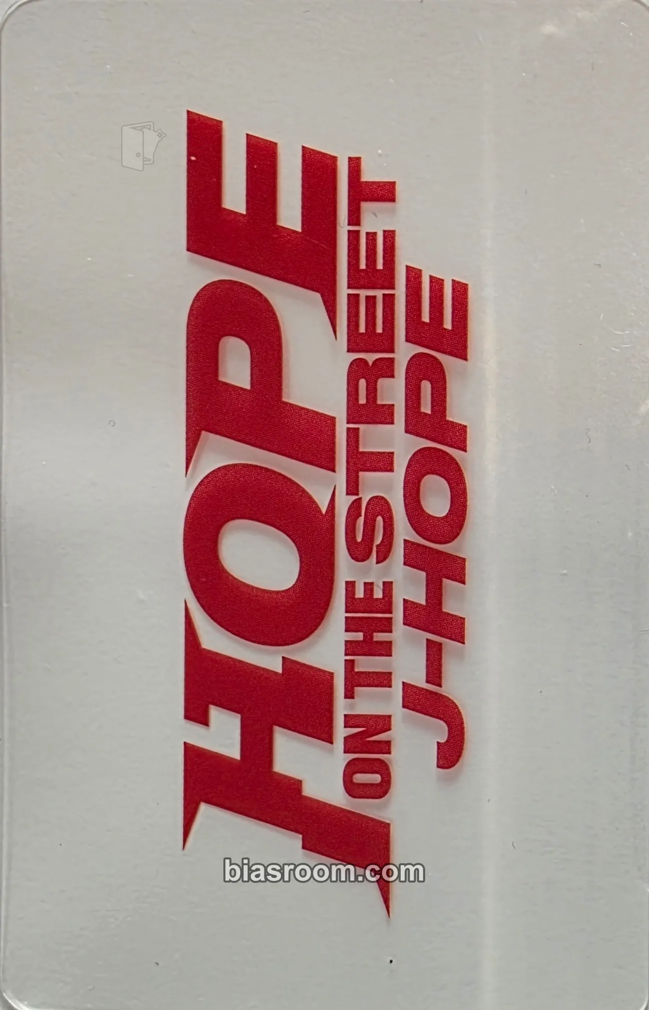 j-hope Hope On The Street Vol. 1 Photocard - BTS - BTS K-pop photocard