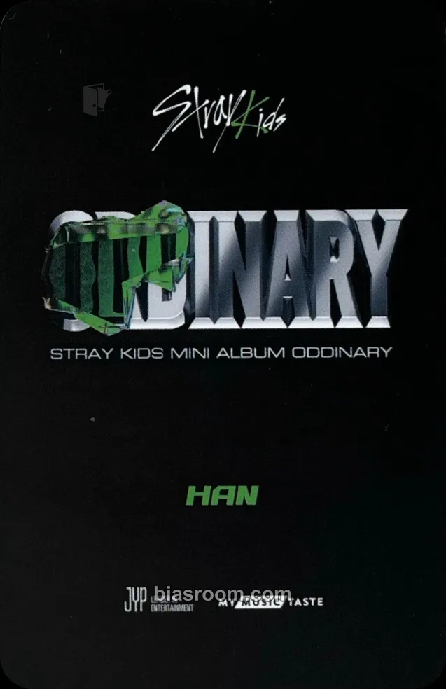 HAN ODDINARY Photocard - Stray Kids | Bias Room