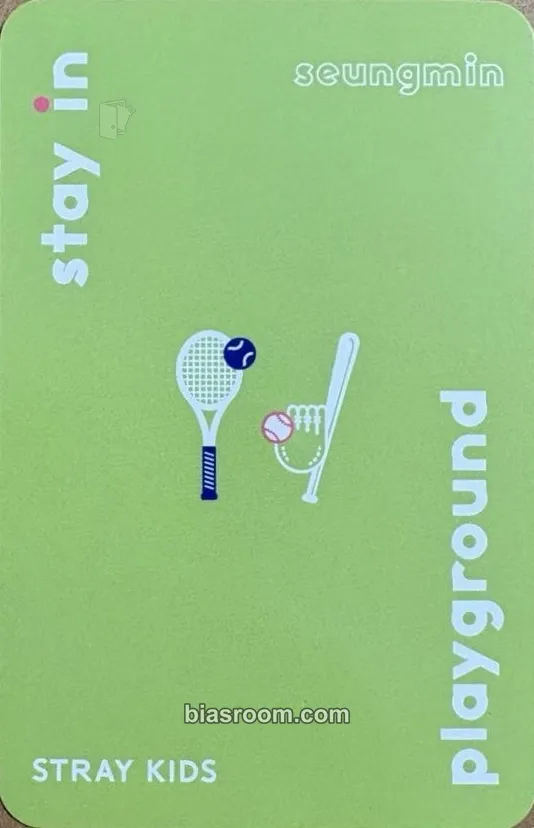 Seungmin 'Stay in Playground' Second Photobook Photocard - Stray