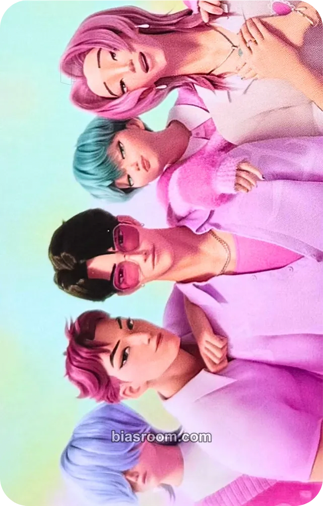 Soundtrack from the Netflix Film Photocard - KPop Demon Hunters - KPop Demon Hunters K-pop photocard
