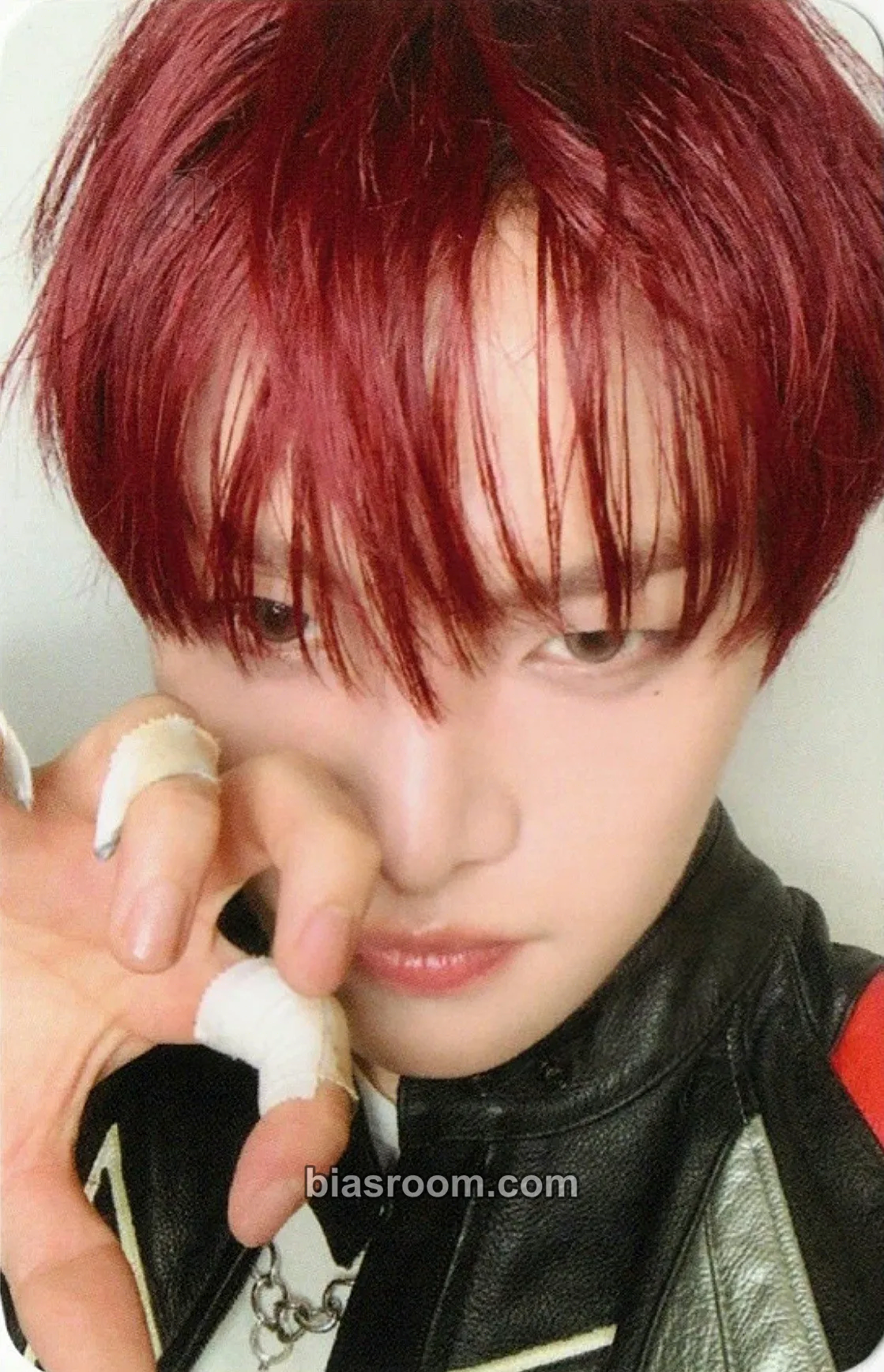Jeon Minwook blackout Photocard - CLOSE YOUR EYES - CLOSE YOUR EYES K-pop photocard