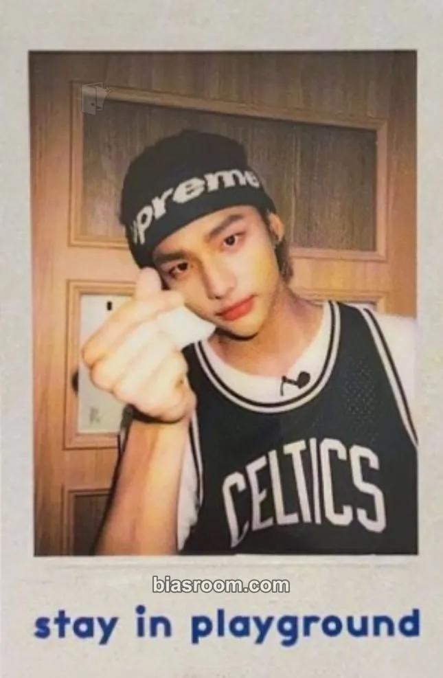Hyunjin 'Stay in Playground' Second Photobook Photocard - Stray Kids - Stray Kids K-pop photocard