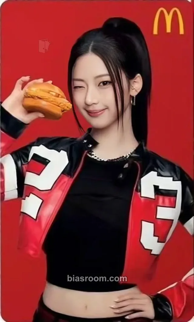 BABYMONSTER - Ruka - BABYMONSTER X McDonald's Hong Kong Other brand collaboration photocard set