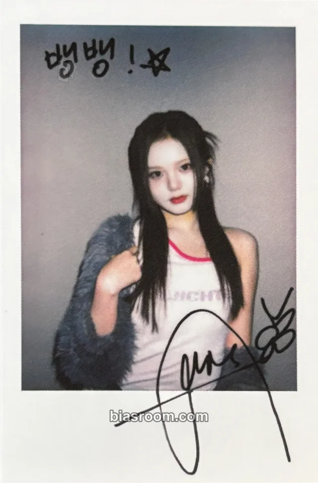 Kiiras - LingLing - BANG BANG! Album makestar pre-order benefit (pob) special gift polaroid signed