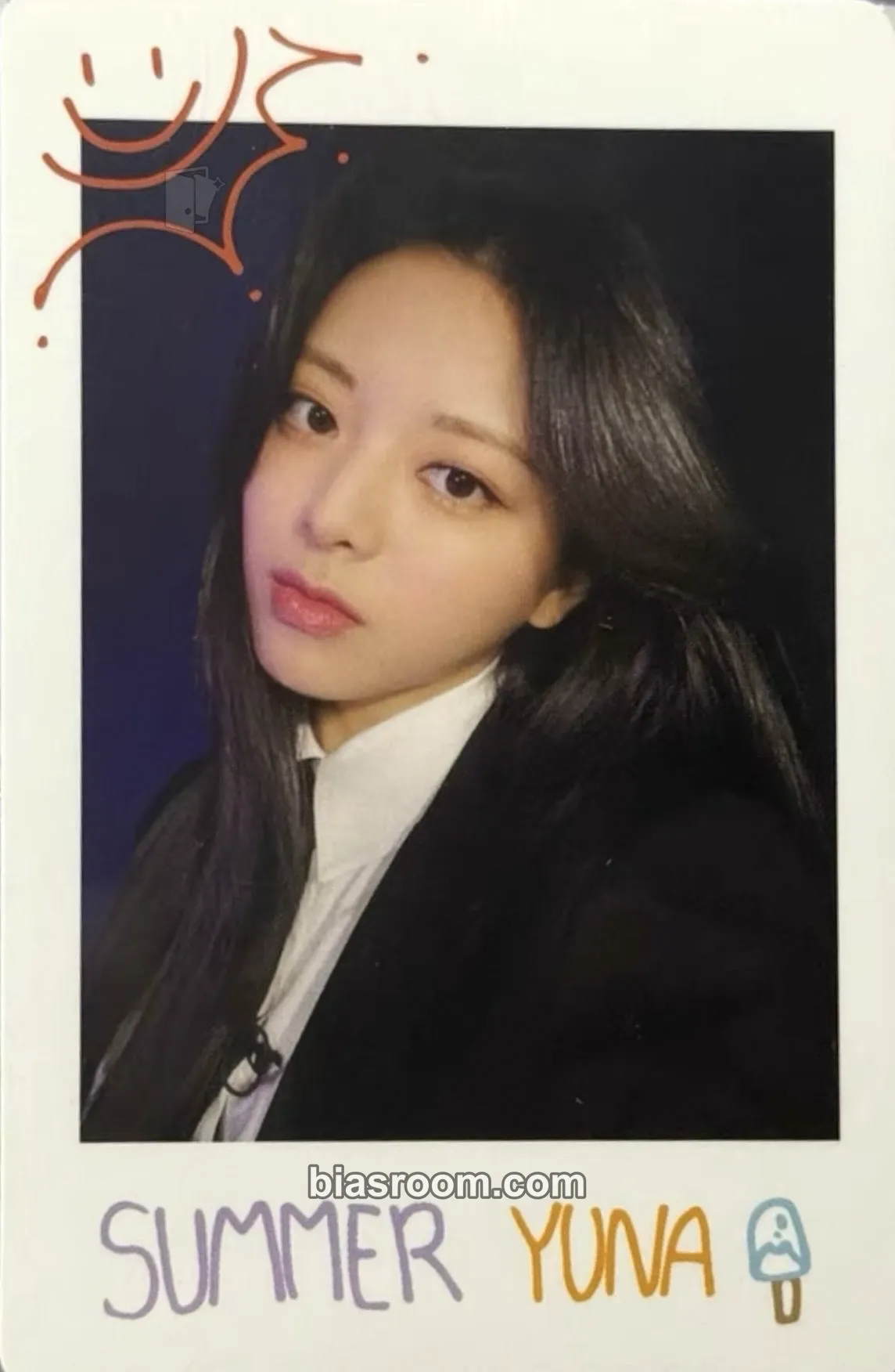 Yuna NO BAD DAYS Photocard - ITZY - ITZY K-pop photocard