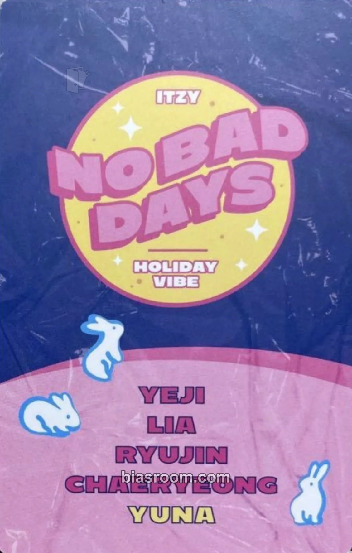 Yuna NO BAD DAYS Photocard - ITZY | Bias Room