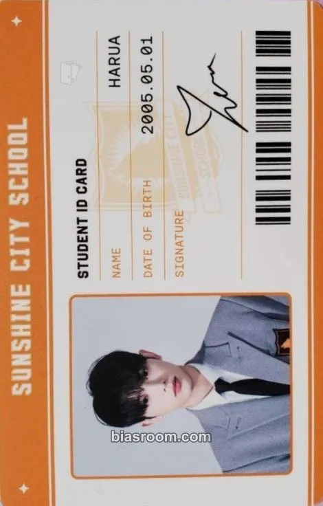 Harua First Howling : WE EP Photocard - &TEAM - &TEAM K-pop photocard