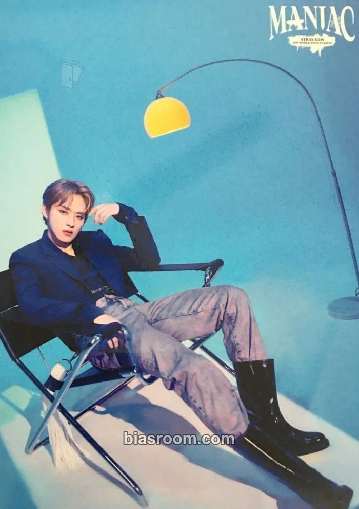 Lee Know Maniac World Tour Photocard - Stray Kids - Stray Kids K-pop photocard