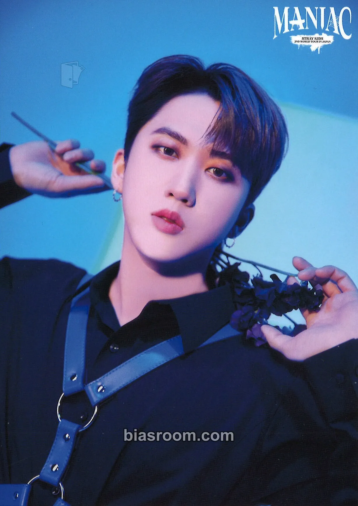 Changbin Maniac World Tour Photocard - Stray Kids - Stray Kids K-pop photocard