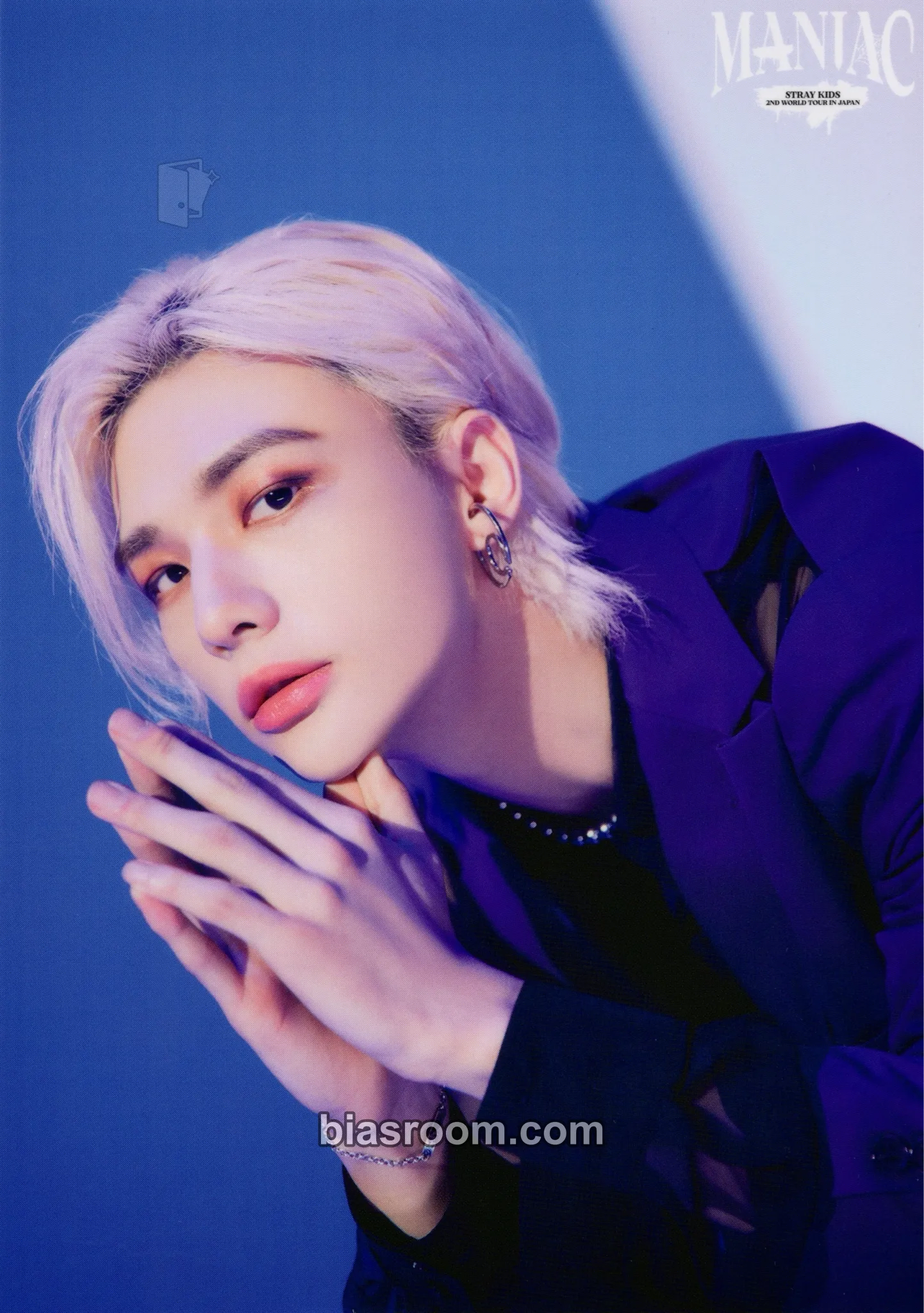 Hyunjin Maniac World Tour Photocard - Stray Kids - Stray Kids K-pop photocard