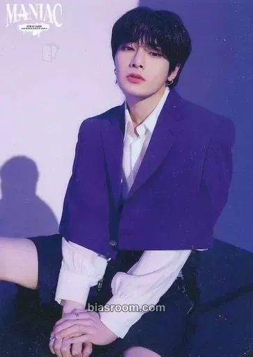 I.N Maniac World Tour Photocard - Stray Kids - Stray Kids K-pop photocard