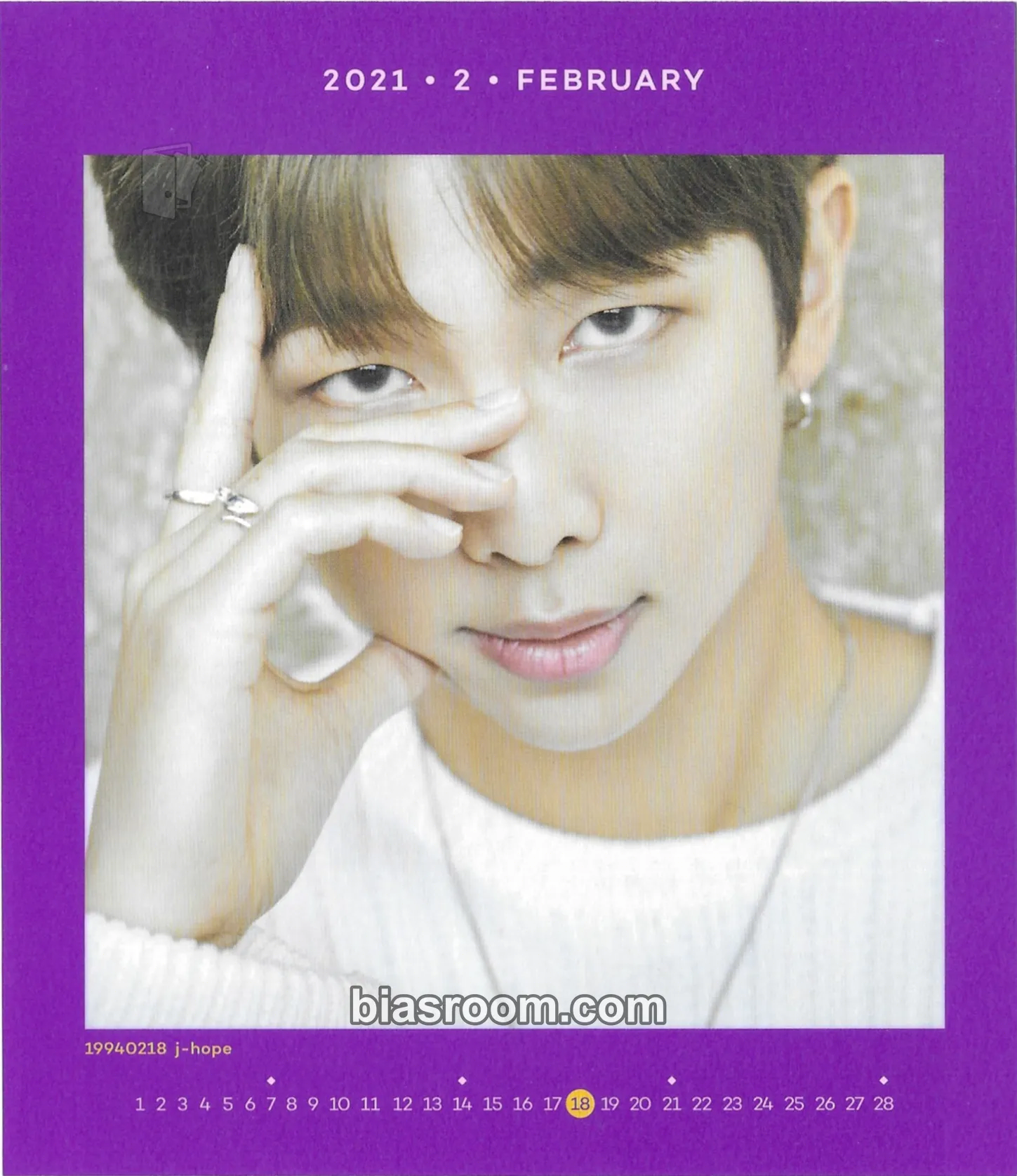 RM D'ICON Vol. 10 Photocard - BTS - BTS K-pop photocard