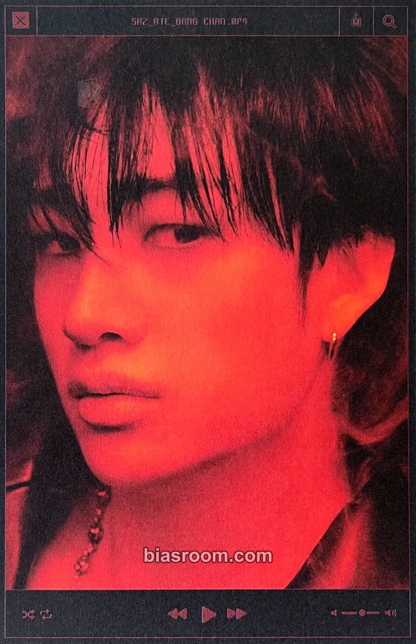Bang Chan ATE Photocard - Stray Kids - Stray Kids K-pop photocard