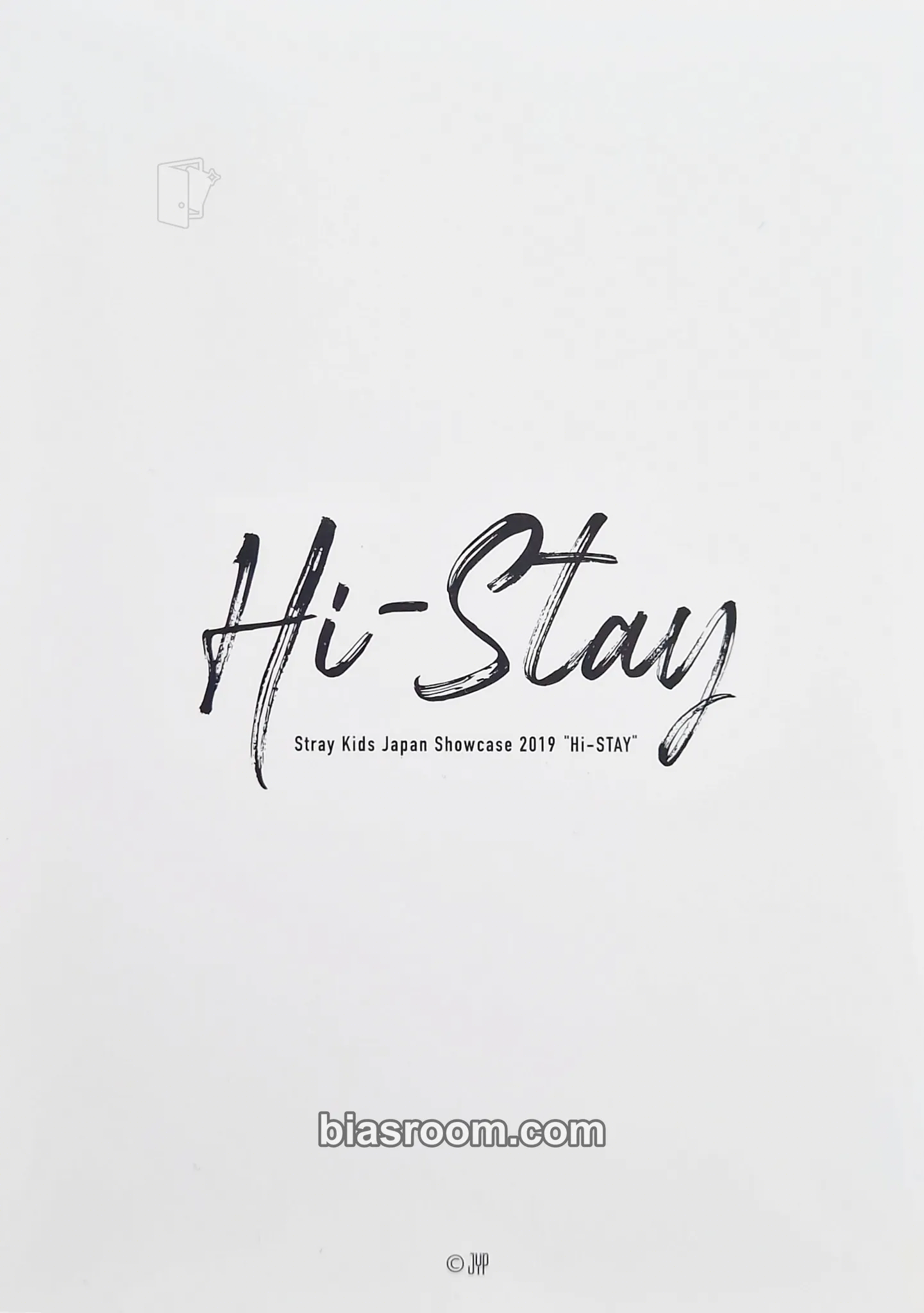Changbin Japan Showcase 2019 “Hi-STAY” Photocard - Stray Kids