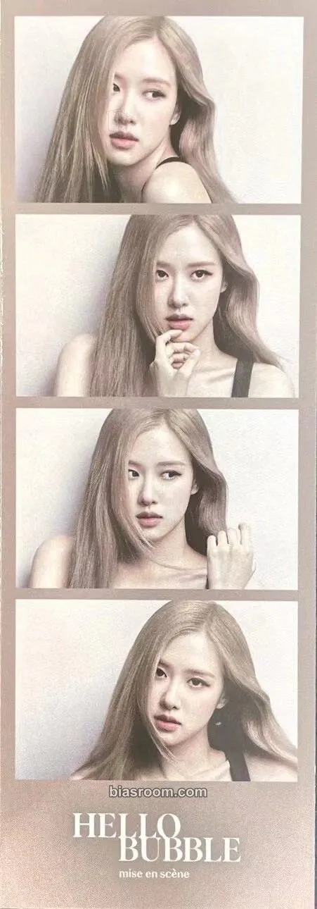 Rosé BLACKPINK x Mise en Scène Photocard - BLACKPINK - BLACKPINK K-pop photocard