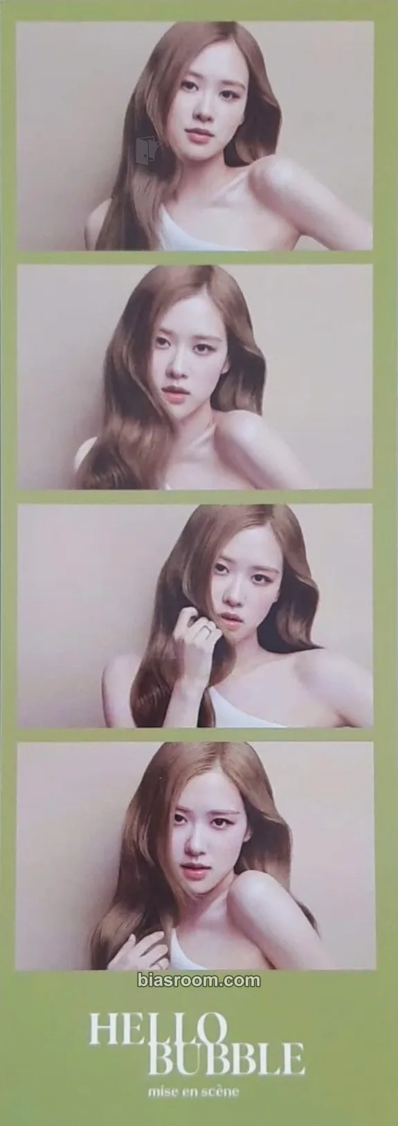 Rosé BLACKPINK x Mise en Scène Photocard - BLACKPINK - BLACKPINK K-pop photocard