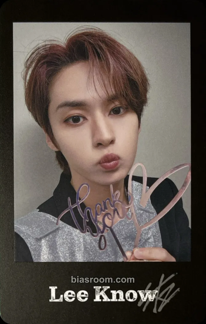Lee Know Stray Kids EXHIBITION "We STAY, together" Photocard - Stray Kids - Stray Kids K-pop photocard