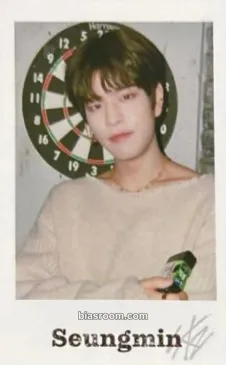 Seungmin Stray Kids EXHIBITION "We STAY, together" Photocard - Stray Kids - Stray Kids K-pop photocard