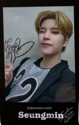 Seungmin Stray Kids EXHIBITION "We STAY, together" Photocard - Stray Kids - Stray Kids K-pop photocard