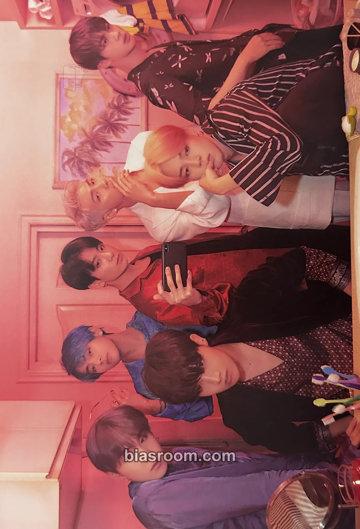 Piano Sheet Music Photocard - BTS - BTS K-pop photocard