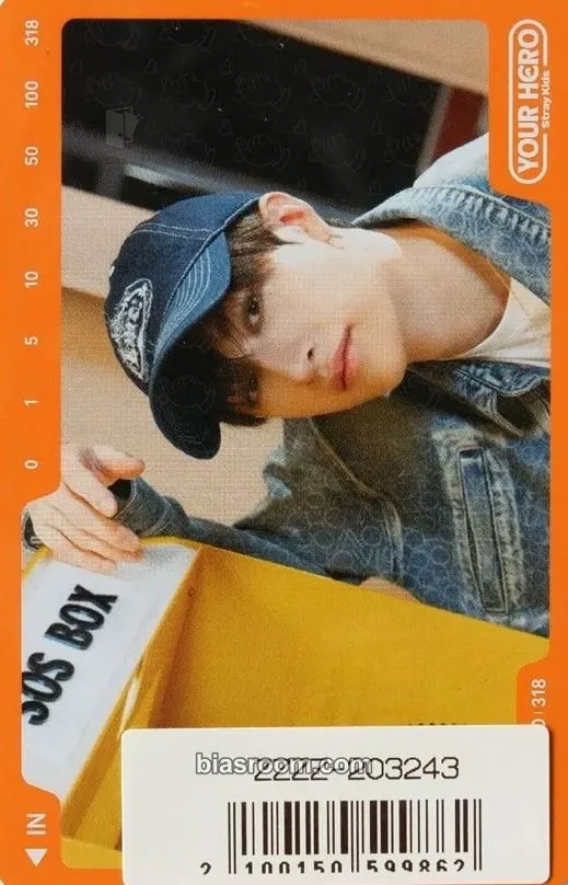 Bang Chan 2025 Japan Season's Greetings - Your Hero Photocard - Stray Kids - Stray Kids K-pop photocard